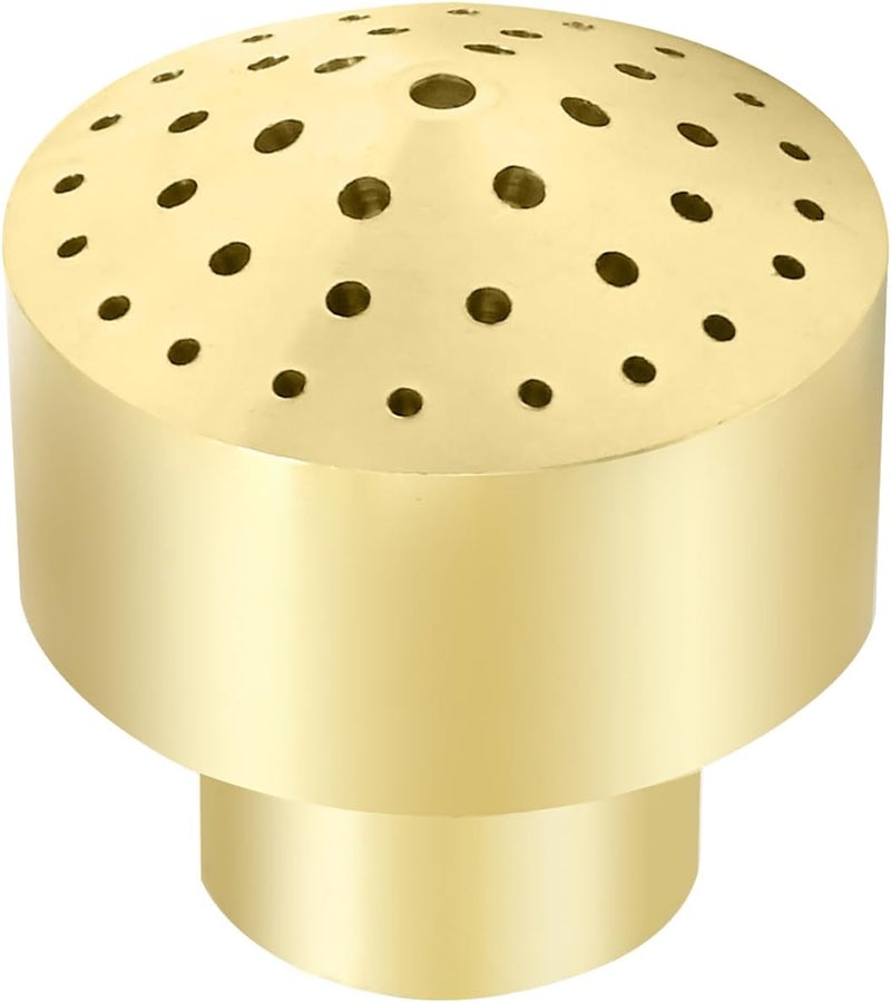MDEOOSKY Water Fountain Nozzle 1/2" Brass DN15 Pond Column Fountain Spout Column Sprinkler Spray Head for Garden Pond Amusement Park - Image 1